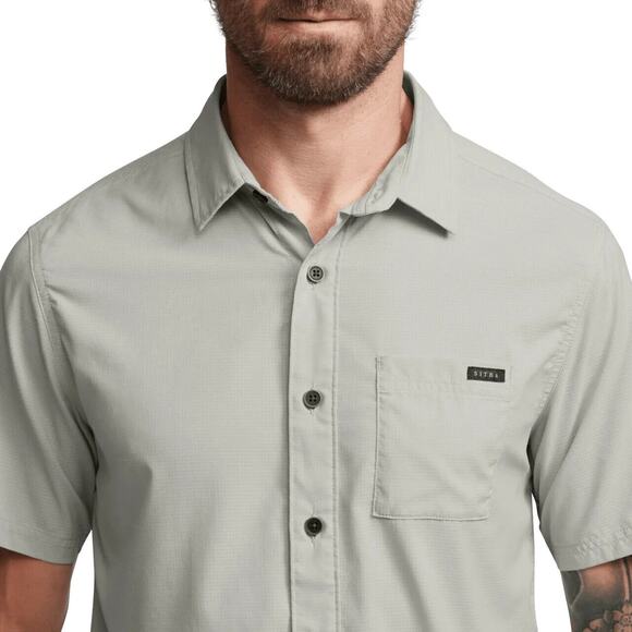 NWT Sitka Mojave SS Shirt Everyday Field Gray Grid Lightweight Men's Size Medium - Picture 7 of 12